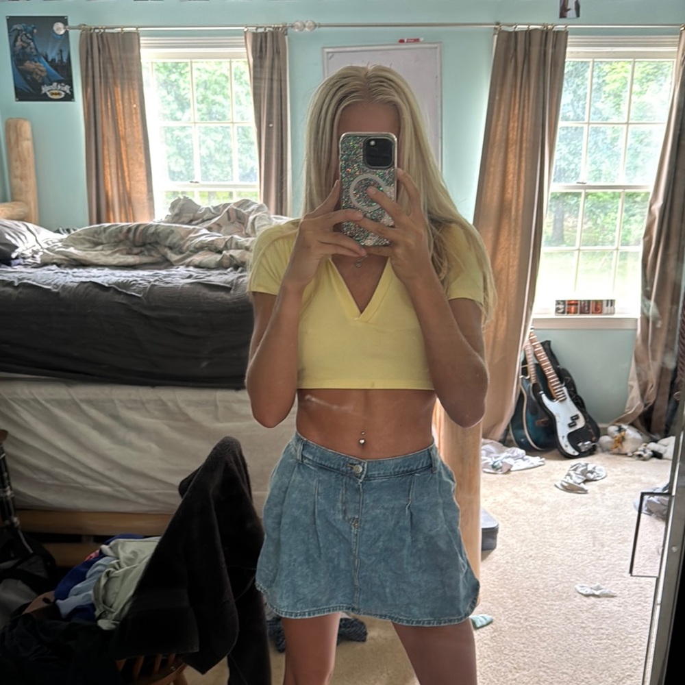 Denim Blue Women's Skort - Picture 1 of 4